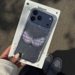 قاب گوشی موبایل بال فرشته اكليلي / Angel wing Glitter (کد my0246) - Image 2