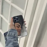 قاب گوشی موبایل اسم من سفارشی آینه ای / my name mirror (کد my0261)