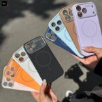قاب گوشی موبایل سيليكوني مگسيف دار اتوفوکوس/ Silicone Lens Auto Focus (کد my0257)