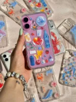 قاب گوشی موبایل دریای درخشان سفارشی/ Ocean Glitter CS Collection (کد my0219) - Image 8