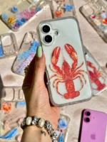 قاب گوشی موبایل دریای درخشان سفارشی/ Ocean Glitter CS Collection (کد my0219) - Image 6