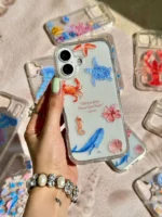 قاب گوشی موبایل دریای درخشان سفارشی/ Ocean Glitter CS Collection (کد my0219) - Image 7