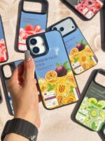 قاب گوشی موبایل تابستان خنک سفارشی آینه ای / Summer Juice mirror (کد my0240) - Image 6