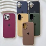 قاب گوشی موبایل سیلیکون اورجینال آیفون / silicone iphone case (کد my0213) - Image 5