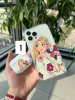 کاور ایرپاد سفارشی پرنسس دیزنی 2027 / CS Disney Princesses Airpod (کد my0183) - Image 2