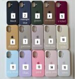 قاب گوشی موبایل سیلیکون اورجینال آیفون / silicone iphone case (کد my0213)
