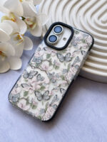 قاب گوشی موبایل بهار پروانه ها سفارشی شفاف | Butterfly Bloom 0579(کد CH237)