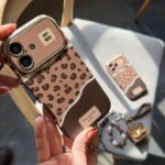 قاب گوشی موبایل پلنگی آلبالویی / cherry leopard (کد my0176) - Image 3