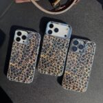 قاب گوشی موبایل پلنگی ریز شاینی / LEOPARD SHINE (کد MY0221) - Image 2