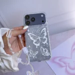قاب Ice Butterfly با آویز (کدC2230)