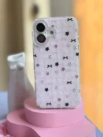 قاب Kawaii Pink Star آیفون (کدC2216) - Image 3