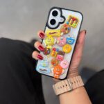 قاب گوشی موبایل ام اند ام برجسته بدون بند / Case M&M (کد my0330)