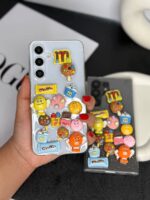 قاب گوشی موبایل ام اند ام برجسته بدون بند / Case M&M (کد my0330) - Image 3