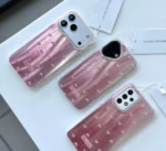 قاب گوشی موبایل قلب صورتی لیزری/ love pink (کد my0348) - Image 3