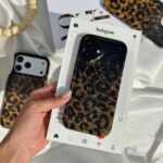 قاب گوشی موبایل پلنگي دو رنگ اكليلي / IMD Leo Glitter (کد my0297) - Image 2