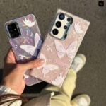 قاب گوشی موبایل پروانه اي يخي صورتي / Icy butterfly pinky (کد my0340) - Image 3