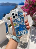 قاب گوشی موبایل آیفون خورشید سانتورینی سفارشی /  Santorini(کد my0300)