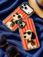 قاب گوشی موبایل اسنوپی لاکچری  آنتی شوک سفارشی / Snoopy Summer (کد my0307) - Image 2