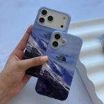 قاب گوشی موبایل  کوهستان برفی / North Face (کد my0345) - Image 3