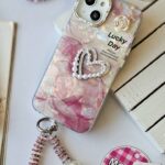 قاب گوشی موبایل قلب لاکی همراه با آویز / Lucky Day 00201857 (کد my0290)