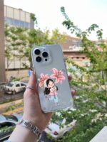 قاب گوشی موبایل دختر لیلیومی شفاف سفارشی اختصاصی | lilium girl (کد ch249) - Image 2
