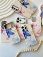 قاب گوشی موبایل لیلیوم آبی اندرویدی ماساکیس / masa lilium blue & pink (کد my0287) - Image 4