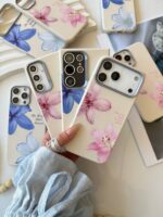 قاب گوشی موبایل لیلیوم آبی اندرویدی ماساکیس / masa lilium blue & pink (کد my0287) - Image 2