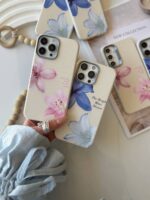 قاب گوشی موبایل لیلیوم آبی اندرویدی ماساکیس / masa lilium blue & pink (کد my0287) - Image 3