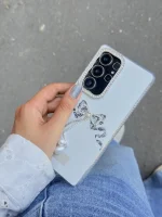 قاب پاپیون دور لنز نگین/شاین Lovely Power سامسونگ و شیائومی (کدC2262) - Image 4