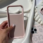 قاب گوشی موبایل آیفون سيليكوني پلنگی باله صورتي / Leo pink silic (کد my0363) - Image 2