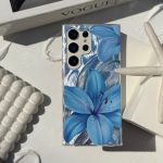 قاب گوشی موبایل لیلیوم آبی در دریای هستی سامسونگ و شیائومی/ Android lilium blue (کدmy0360) - Image 3