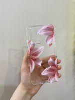 قاب گوشی موبایل شکوفایی لیلیوم صورتی شفاف سفارشی اختصاصی | prosperity lilium pink (کد ch254)