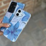 قاب گوشی موبایل لیلیوم آبی در دریای هستی سامسونگ و شیائومی/ Android lilium blue (کدmy0360) - Image 3