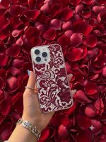 قاب گوشی موبایل دانتل شفاف سفارشی اختصاصی |   lace case (کد ch267) - Image 4