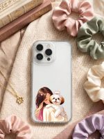 قاب گوشی موبایل کالکشن لاو کت لاو داگ شفاف سفارشی اختصاصی / love dog & love cat (کد ch273) - Image 2