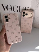 قاب گوشی موبایل آیفون سيليكوني پاپیون / Leo silicon ribbon (کد my0413) - Image 2