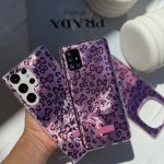 قاب گوشی موبایل پاپيون يخي پلنگي  / IMD leo Ribbon  (کد my0387) - Image 2