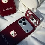 قاب گوشی موبایل کیتی كوچولو رنگ جذاب چري / Kitty baby cherry (کد my0384) - Image 2