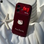 قاب گوشی موبایل کیتی كوچولو رنگ جذاب چري / Kitty baby cherry (کد my0384)