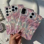 قاب گوشی موبایل پاپيون موج دار صورتي /Bowtie wave pink (کد my0382) - Image 3