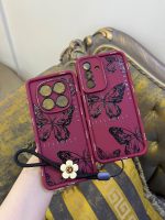 قاب گوشی موبایل پروانه چری همراه با آویز / Cherry butterfly (کد my0427) - Image 3