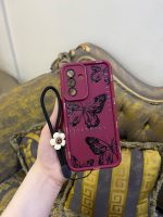 قاب گوشی موبایل پروانه چری همراه با آویز / Cherry butterfly (کد my0427)