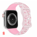 بند اپل واچ سیلیکونی کیتی / apple watch silicon kitty  (کد my0417) - Image 6