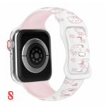 بند اپل واچ سیلیکونی کیتی / apple watch silicon kitty  (کد my0417) - Image 5