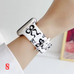 بند اپل واچ سیلیکونی پاپیون/ apple watch silicon ribbon  (کد my0414) - Image 2