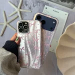 قاب گوشی موبایل آیفون پاپیون مرجانی صورتی /  Imd Bowtie Pink Coral iphone (کد my0362) - Image 2