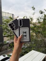 ⁨ قاب گوشی موبایل ژله ای جاکارتی دار پایپون چارخونه  (کد my0398)