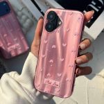 قاب گوشی موبایل قلب صورتی کهکشانی / Imd Heart Aura (کد my0449) - Image 2