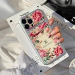 قاب گوشی موبایل ال وی گلدار / Lv Floral White (کد my0451) - Image 2