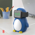 استند سیلیکونی کابل اپل واچ پنگوئن / stand apple watch penguin (کد my0468) - تصویر 2